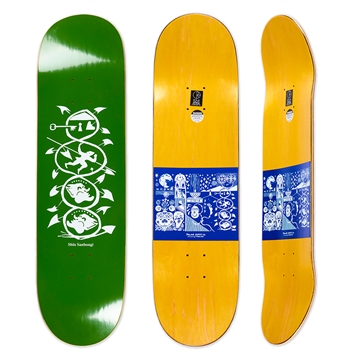 Polar Skate Co Board Shin Sanbogi Spiral of Life olive